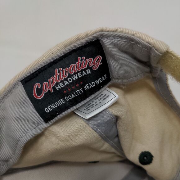 South Florida Bulls Strapback Hat Tan OSFA Embroidered Captivating Headwear - Picture 8 of 9